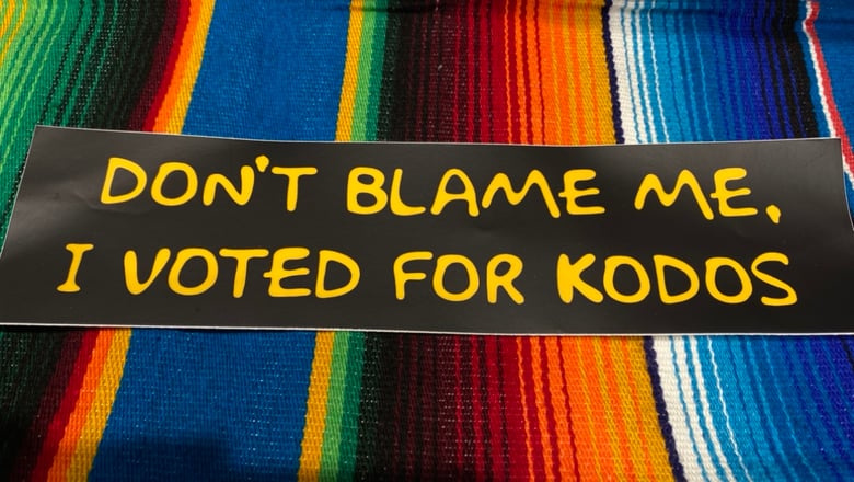 Image of bumper sticker