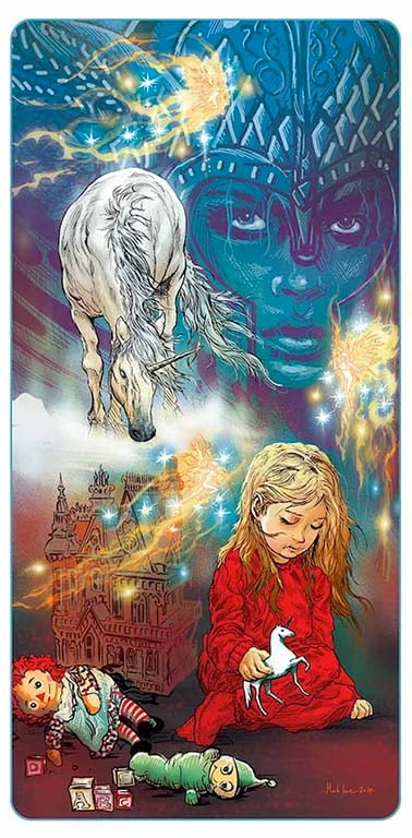 Image of Unicorn Dreams GLOW IN THE DARK print