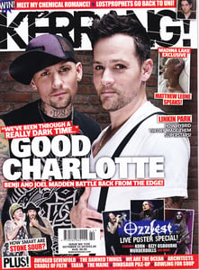 Image of Kerrang! magazine 1335, Joel et Benji en couverture!