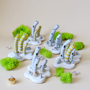 Image of Garden eels ring holders