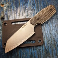 Image 2 of Compact EDC - Black Canvas Micarta