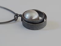 Image 2 of Framed Pearl Pendant