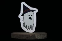 Ollie the Ghost Sticker