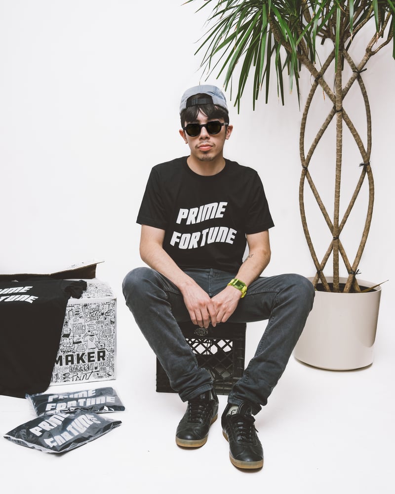 Image of PRIME FORTUNE WAVY TEE