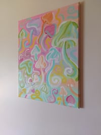 Image 2 of Pastel Mushrooms