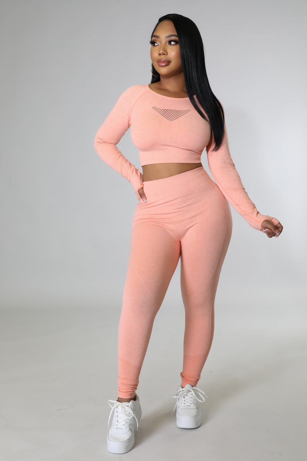 Image of WORKING ON ME LEGGINGS SET