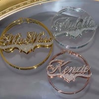 Image 1 of Bling Hoops