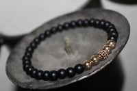 Image 1 of Black & Gold Bling 