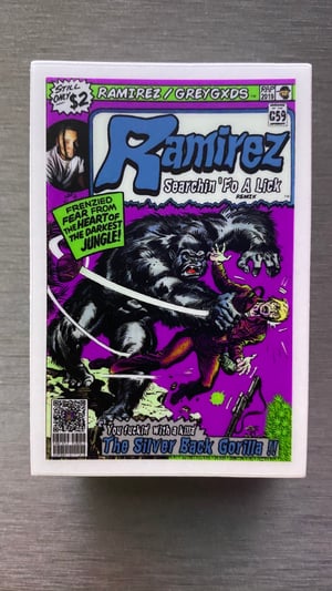 Image of Ramirez - Searchin fo a Lick /Silverback Gorilla Comic Sticker 