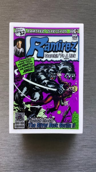 Image of Ramirez - Searchin fo a Lick /Silverback Gorilla Comic Sticker 