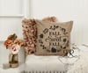 Burlap Pillow Covers