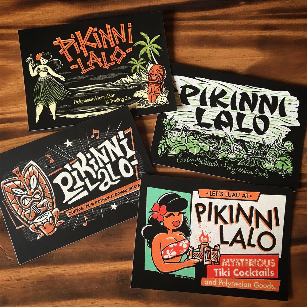 Image of Pikinni Lalo Post Cards - set of 4