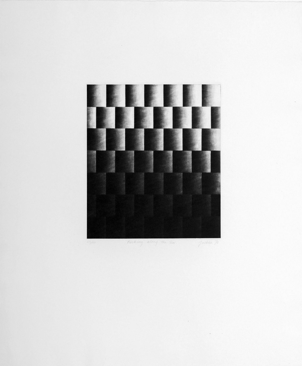 Image of Bill Jacklin, Rocking along the line, 1973