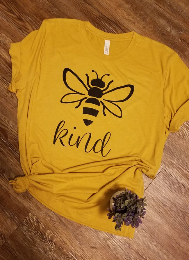 Vacant efficacy enthusiasm Bee Kind T Shirt | Especially For You NC