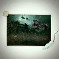 Image 1 of Cryptogram Art Print | The Shipwreck