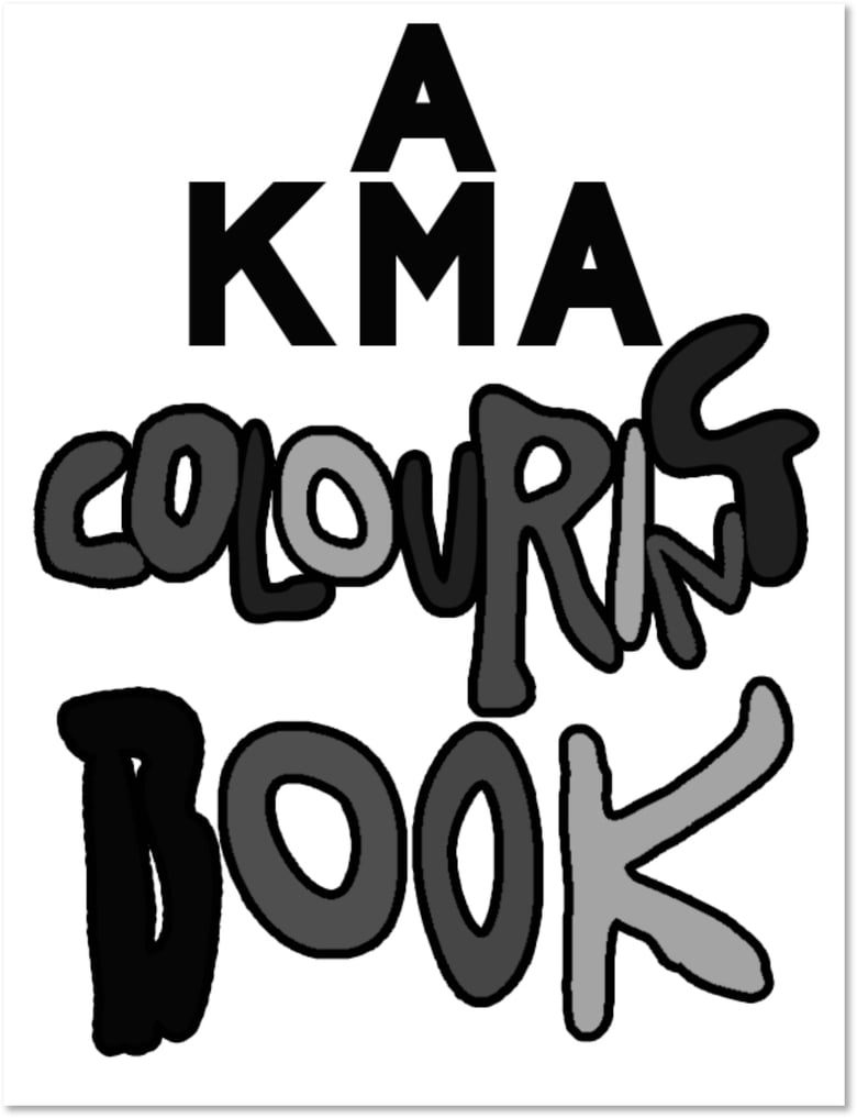 Image of KMA Colouring Book - Print Version