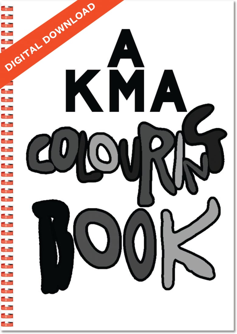 Image of KMA Colouring Book - Digital Download