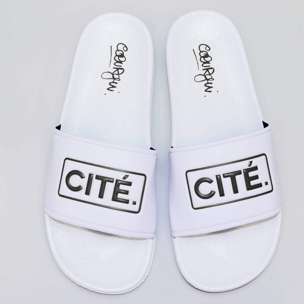 Claquettes (Slipers) "CITE." [BLACK] (W)