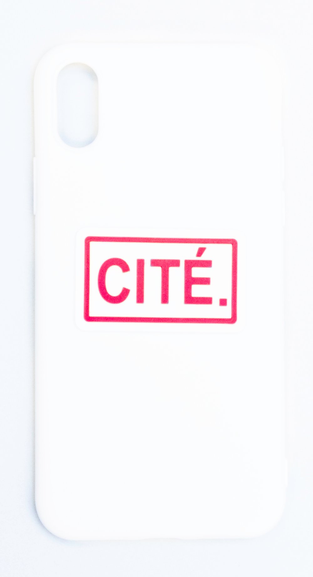 Coque "CITE." iPhone X (W)