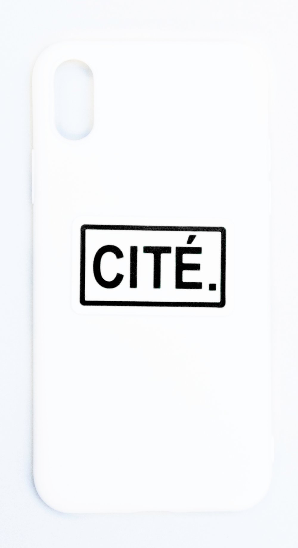 Coque "CITE." iPhone X (W)