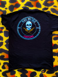 Image 2 of Old skool leopard t-shirt