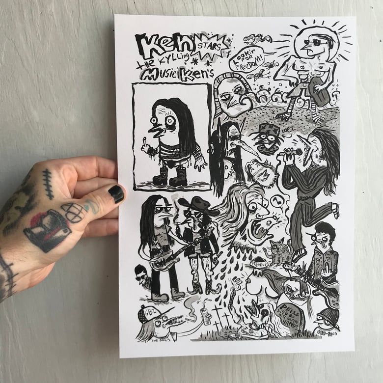 Image of MusiciKens (PRINT)