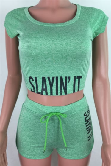 "Slayin It"- 2 Piece Set