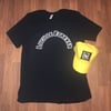 "Curved Lucille Forever" T-Shirt- Black