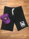 "Signature LF Logo" Shorts- Black