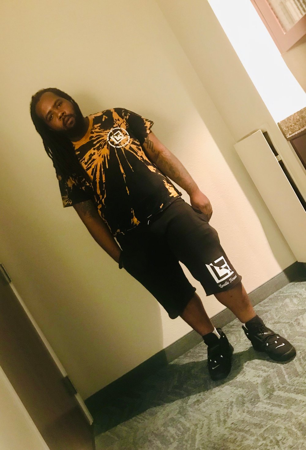 "Signature LF Logo" Shorts- Black