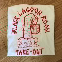 Image 2 of BLACK LAGOON ROOM Take-Out Ladies Cut Logo T-Shirt 