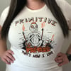 PRIMITIVE - THAT'S HOW I LIVE Tiki/Cramps mash-up Ladies Size T-Shirt