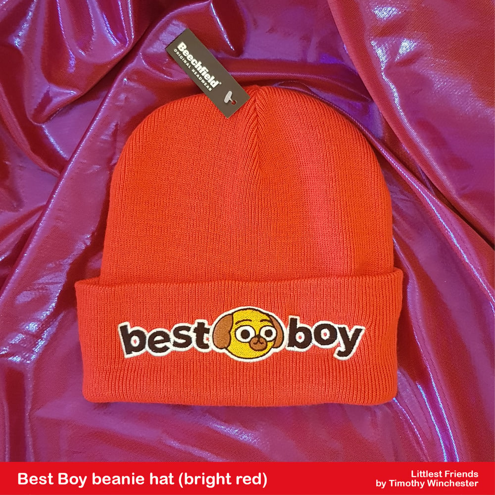 'Best Boy' Beanie Hat (available in five colours)