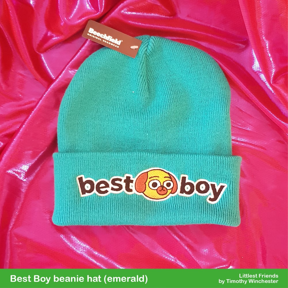 'Best Boy' Beanie Hat (available in five colours)