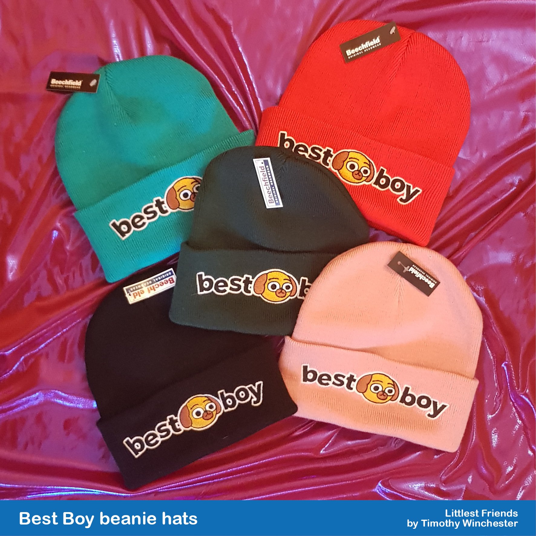 'Best Boy' Beanie Hat (available in five colours) Timothy Winchester