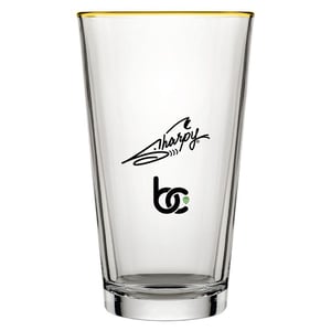 Image of Sharpy Pint Glass by BeerCanvas