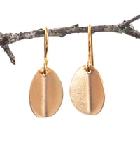 Image 4 of Mini leaf earrings 