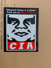 CIA sticker