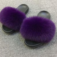 Faux Fur-Purple