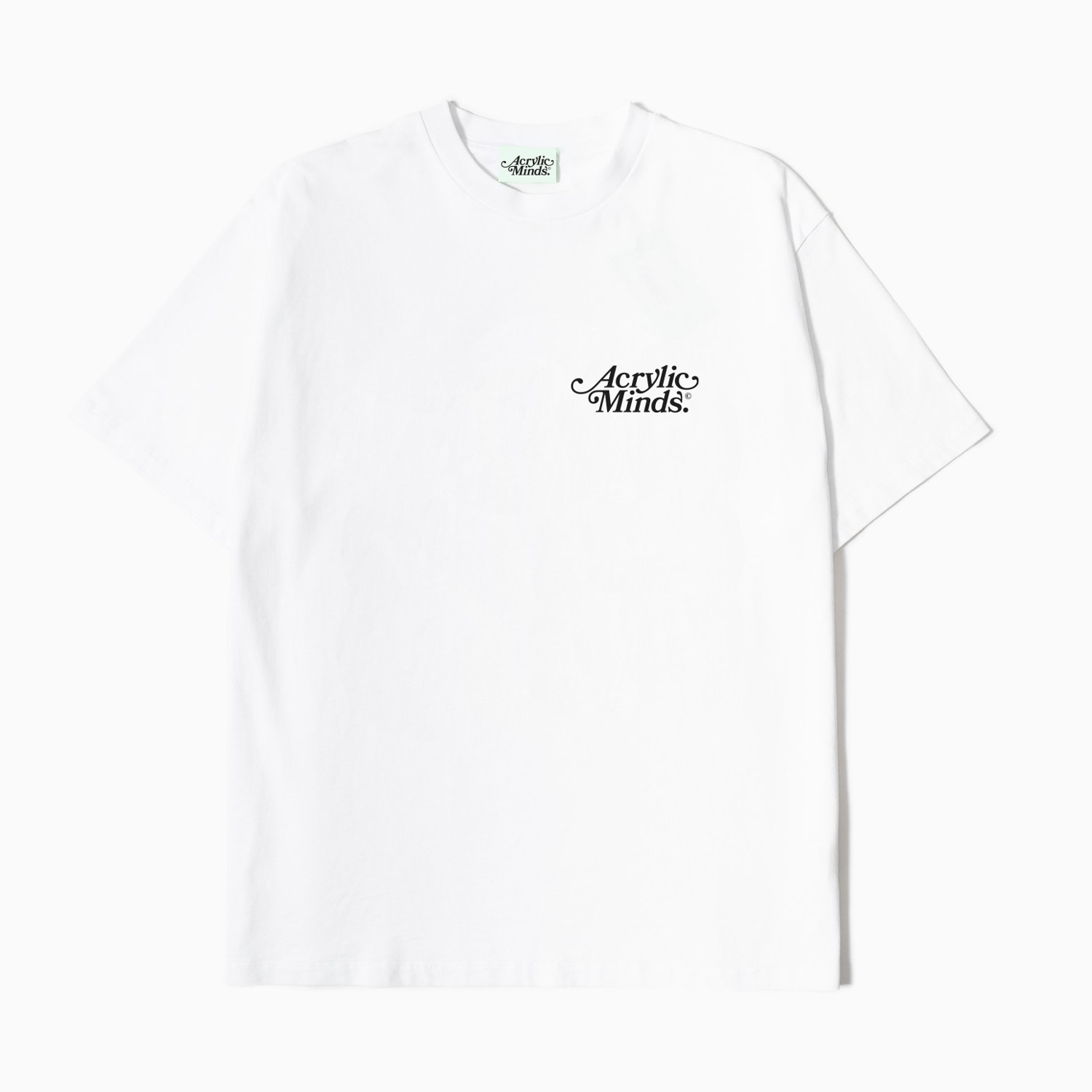 Acrylic Minds Black Logo T-Shirt