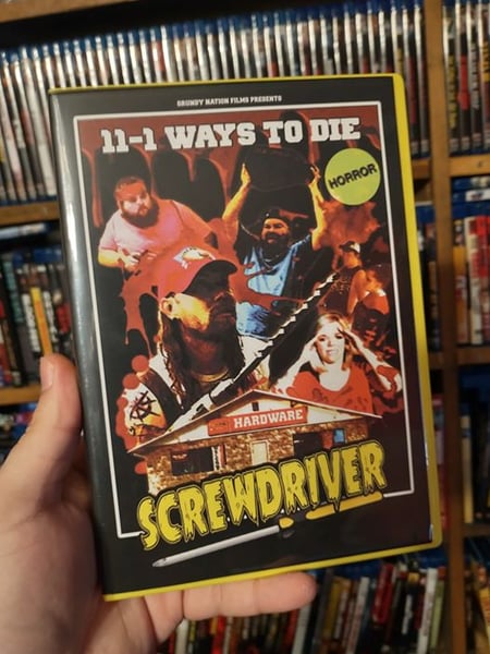 Image of Screwdriver (2020) Limited Edition DVD