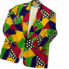 Straight Out The 80s Colorful Vintage Blazer