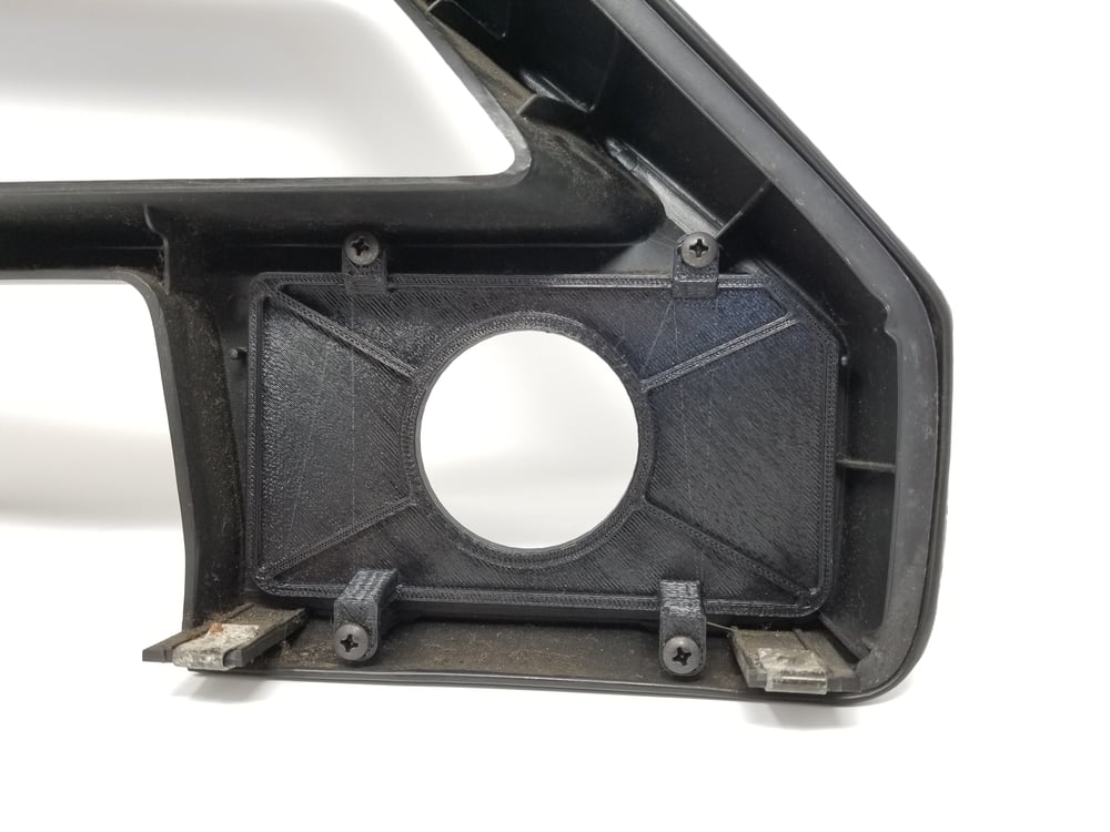 8487 Honda CRX Defroster / Dimmer Switch Gauge Pod 3d Printed Car Parts by Gregparts LLC