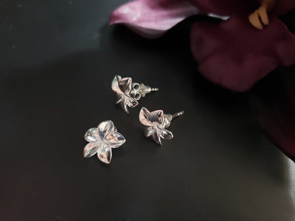 PH091 Flower Pendant Earring set