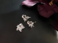 Image 2 of PH091 Flower Pendant Earring set