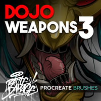 Image 1 of Dojo Weapons 3 for Procreate