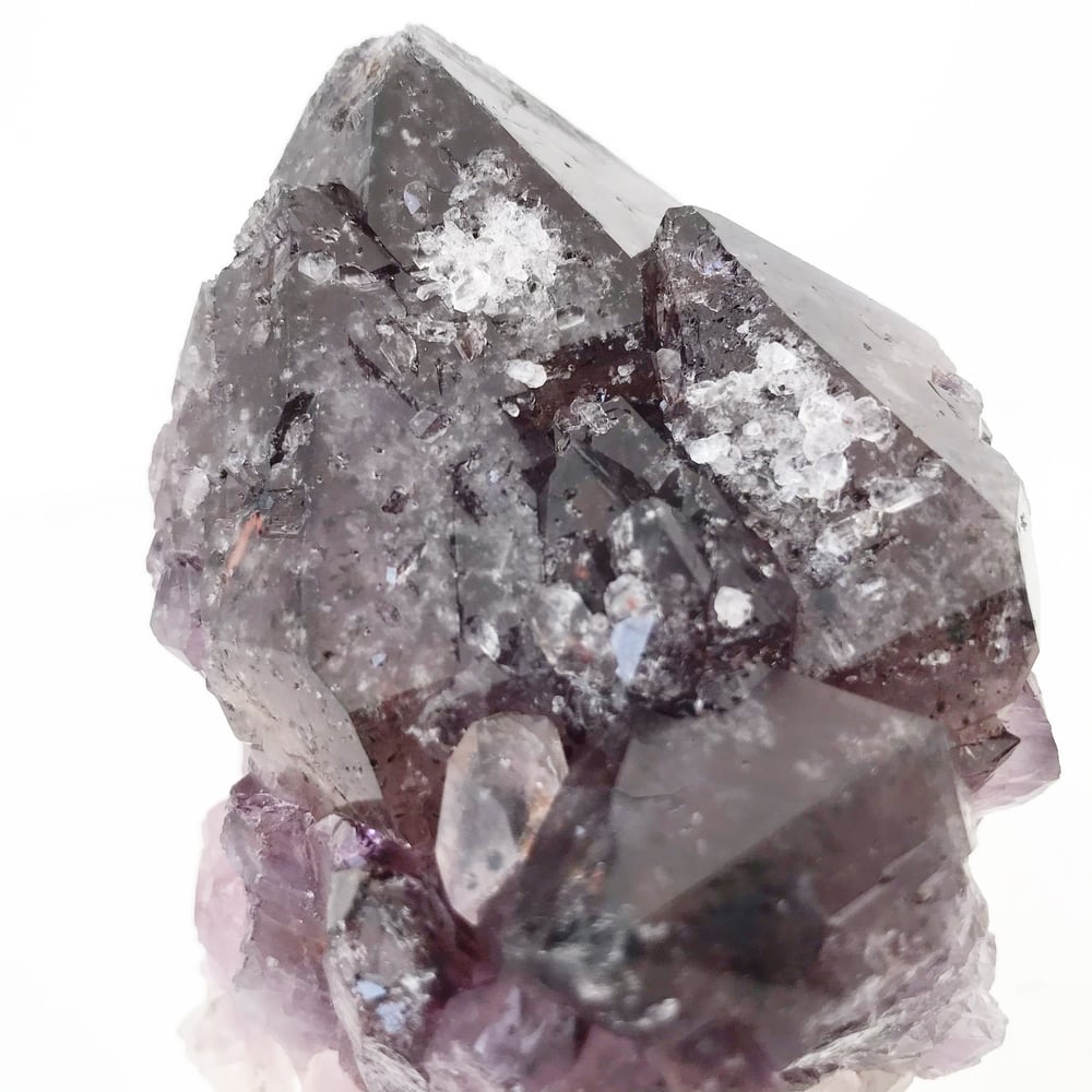 Image of Amethyst no.06 + Lucite and Brass Stand