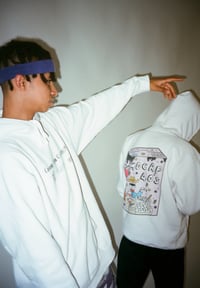MILK WHITE HOODIES