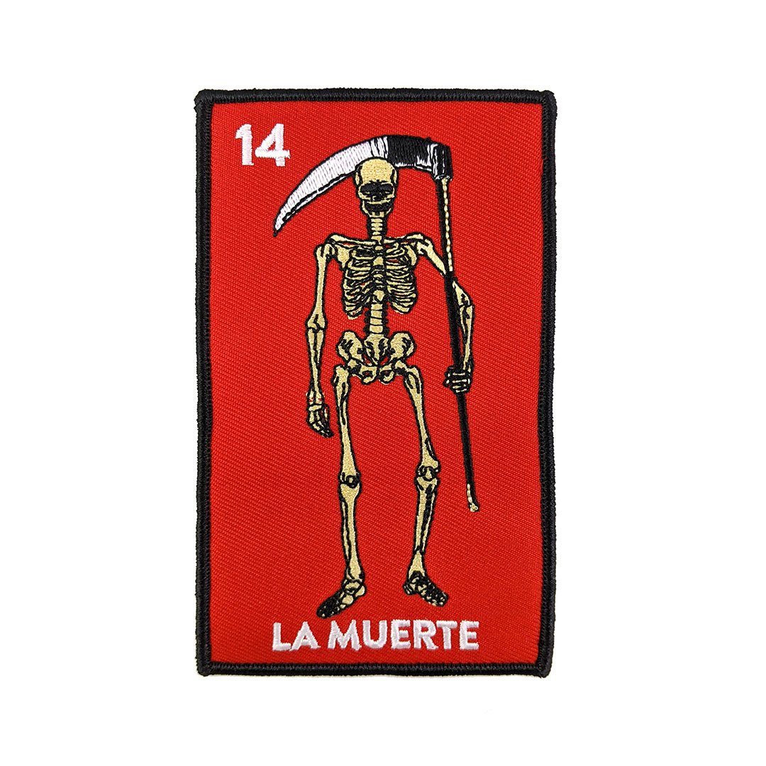 Image of La Muerte Loteria Card Patch