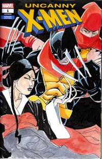 X-Men sketch cover